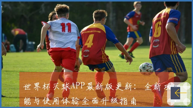 世界杯买球APP最新版更新：全新功能与使用体验全面升级指南